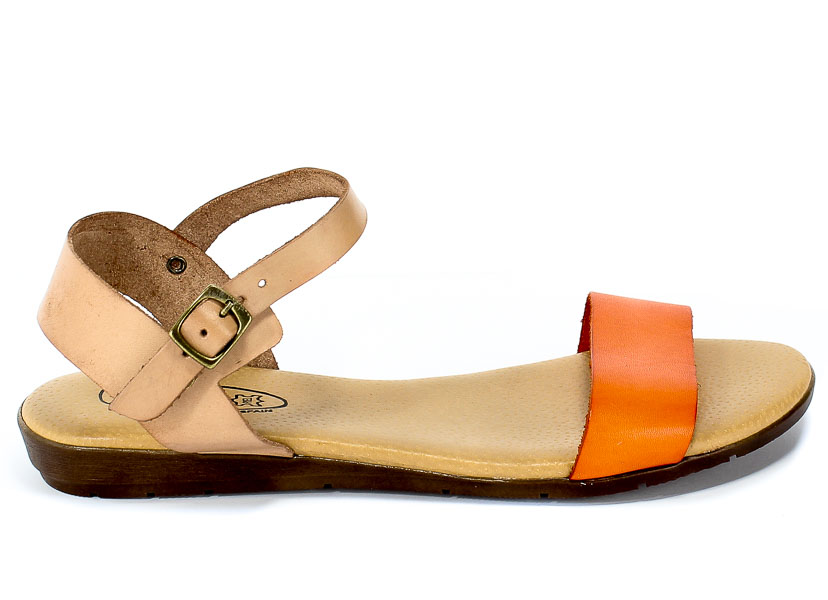 Sandały SPK Shoes 9240 Naranja/Nuez