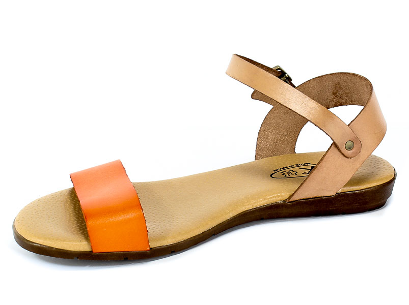 Sandały SPK Shoes 9240 Naranja/Nuez