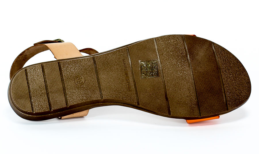 Sandały SPK Shoes 9240 Naranja/Nuez