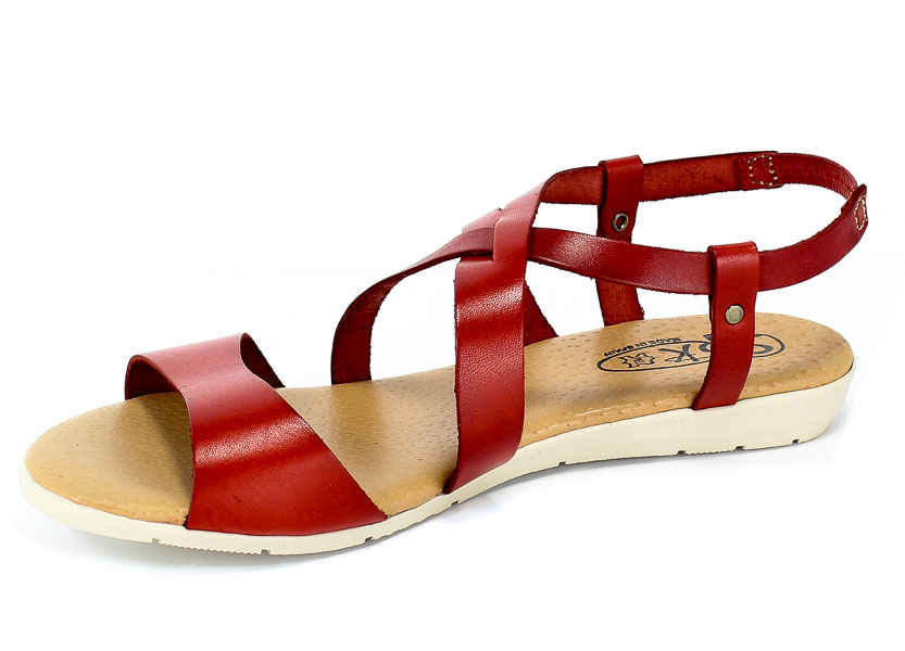 Sandały SPK Shoes 9248 Rojo