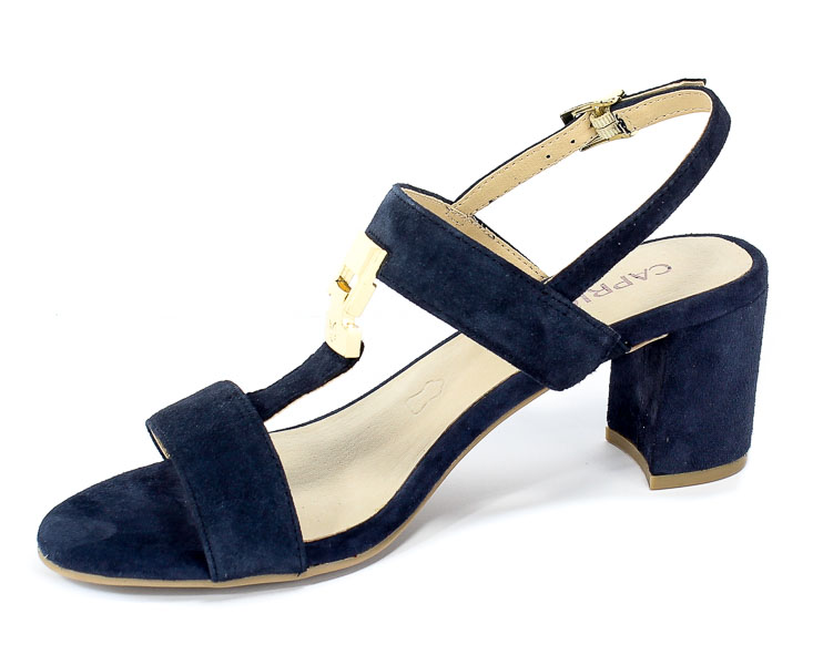 Sandały Caprice 9-28303-22 857 Ocean Suede