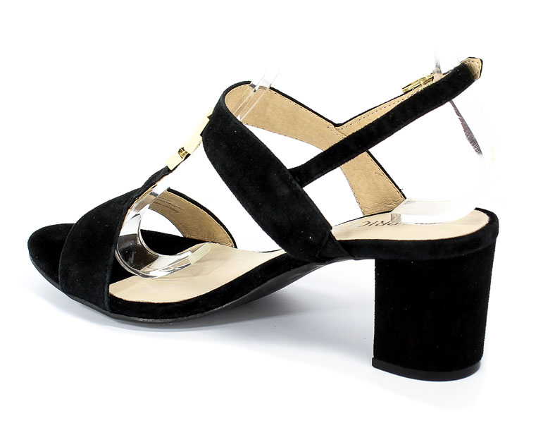 Sandały Caprice 9-28303-22 004 Black Suede