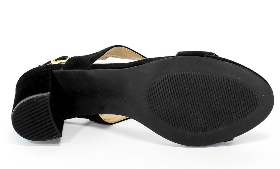 Sandały Caprice 9-28303-22 004 Black Suede