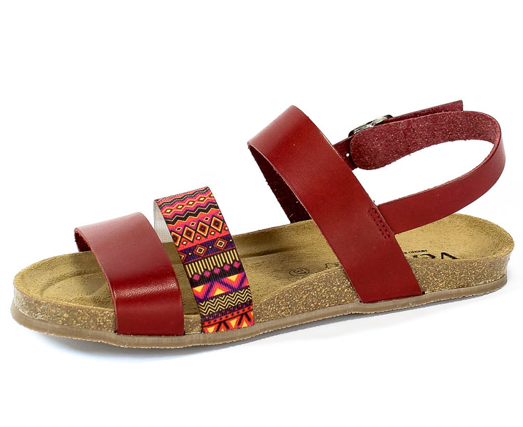 Sandały Verano 2848 Rojo Ad Elastico Fantasia