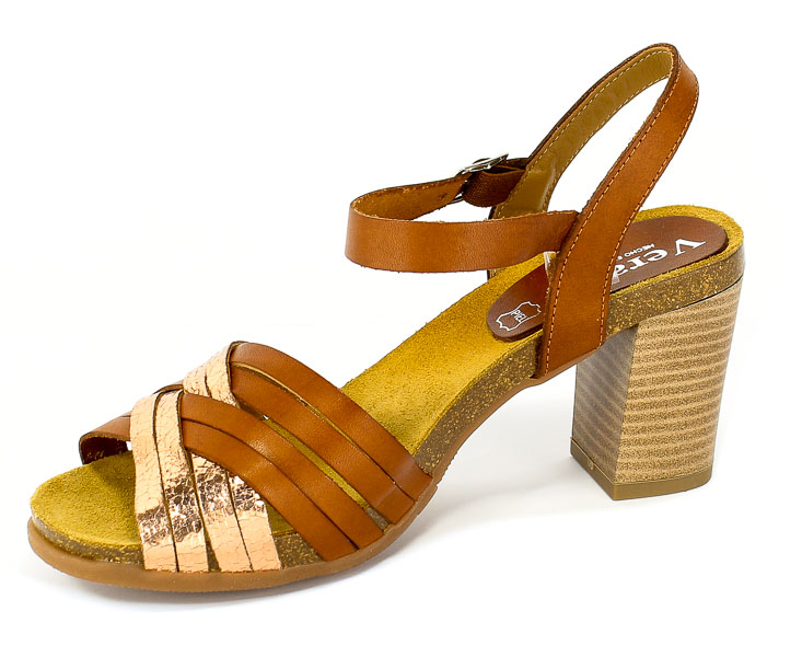 Sandały Verano 2966 Cuero Ad Bronce Old
