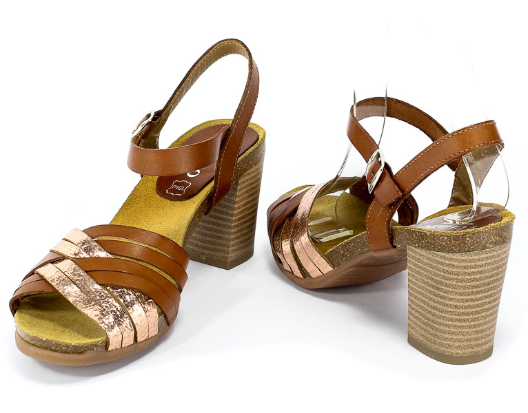 Sandały Verano 2966 Cuero Ad Bronce Old