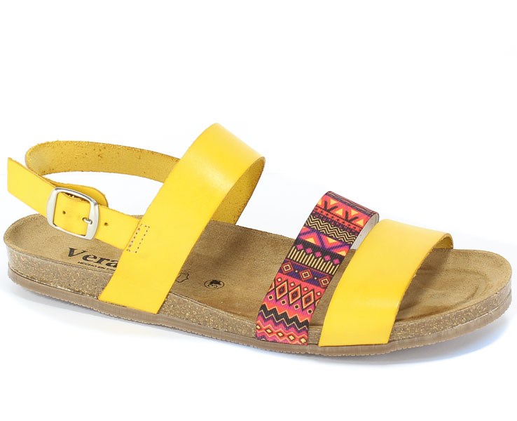 Sandały Verano 2848 Amarillo Ad Elastico Fantasia