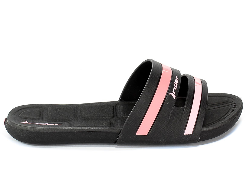 Klapki Rider 82504 20880 Black/Black