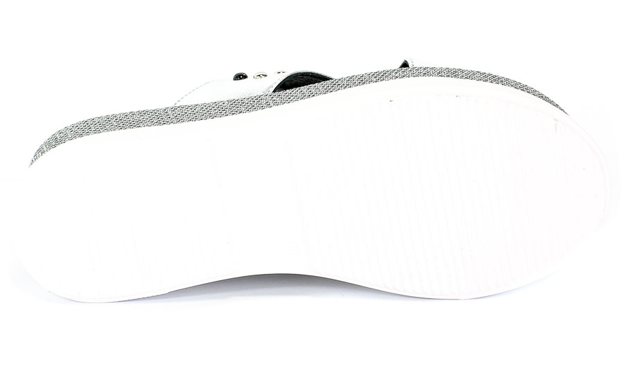 Klapki Carinii B4951-N07-G89-000-D37 Srebrny