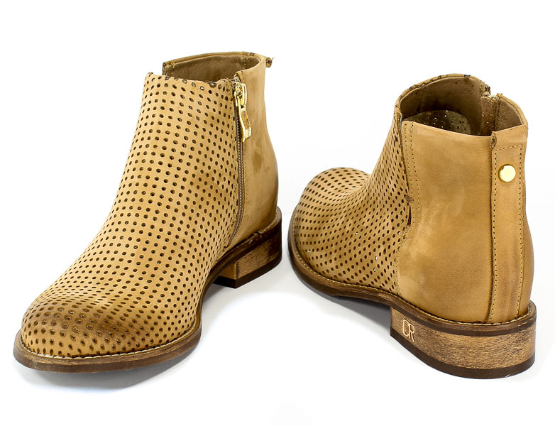 Botki Letnie Carinii B4342/M-528-000-000-C97 Rudy