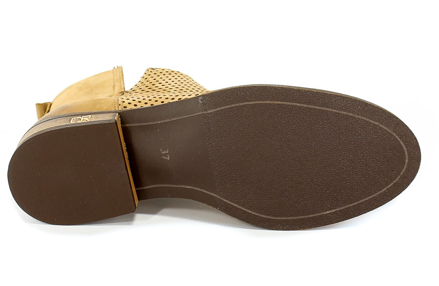 Botki Letnie Carinii B4342/M-528-000-000-C97 Rudy
