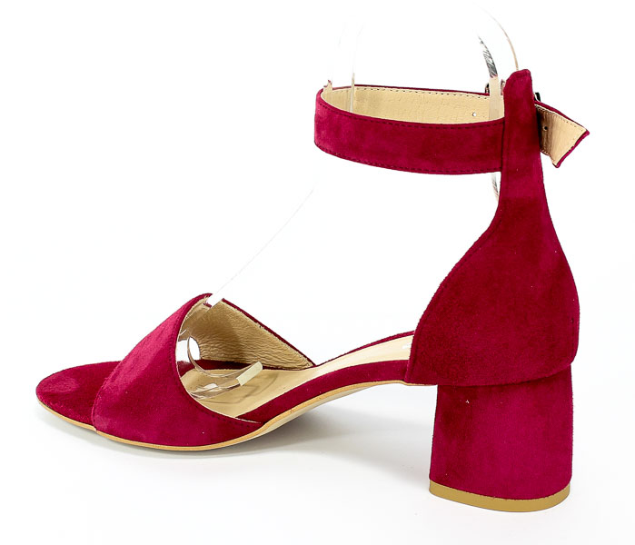 Sandały Euro Moda Ro 455 Burgund