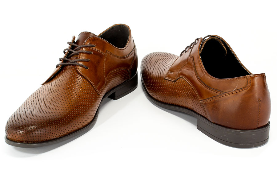 Półbuty Euro Moda Tap H-6288/W2-334-3553-105+ Brown