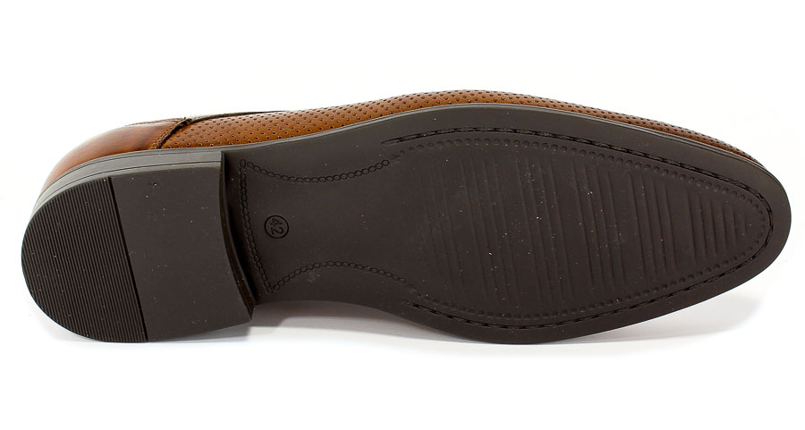 Półbuty Euro Moda Tap H-6288/W2-334-3553-105+ Brown