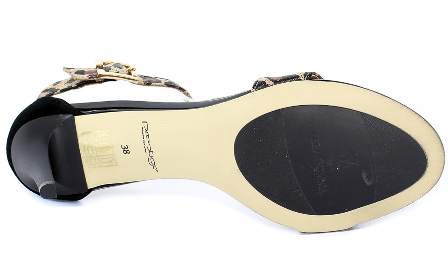 Sandały Prestige 2050sz Lampart/K-Zamsz