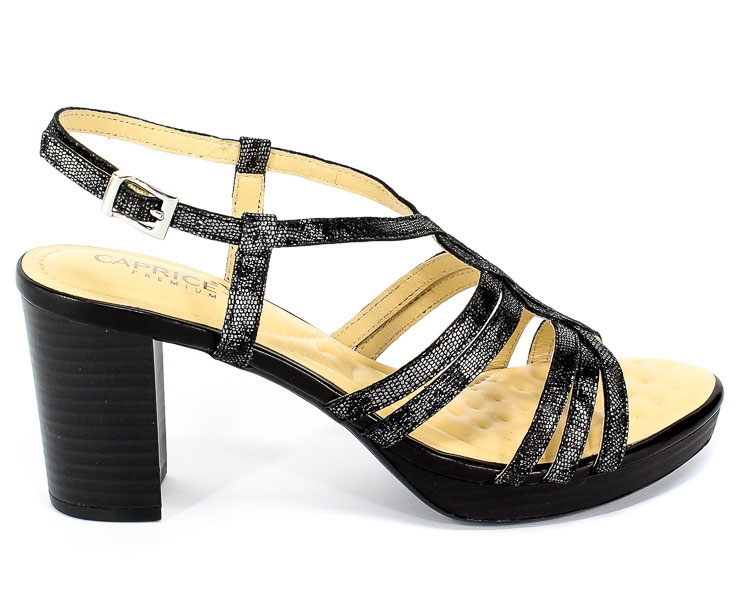 Sandały Caprice 9-28320-32 014 Black Rept.Mul