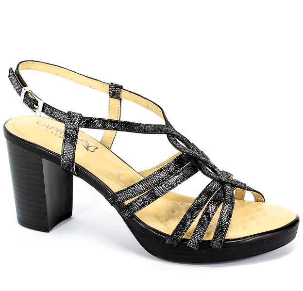 Sandały Caprice 9-28320-32 014 Black Rept.Mul