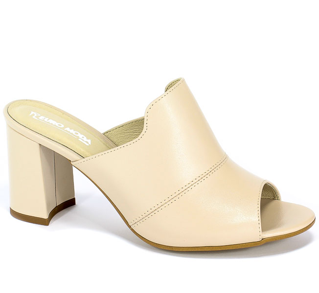 Klapki Euro Moda Ro 416 Beż