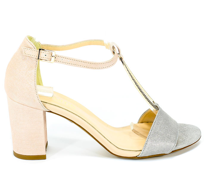 Sandały Uncome 24096 Grigio/Rosa