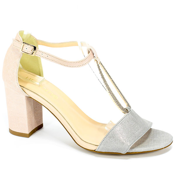 Sandały Uncome 24096 Grigio/Rosa