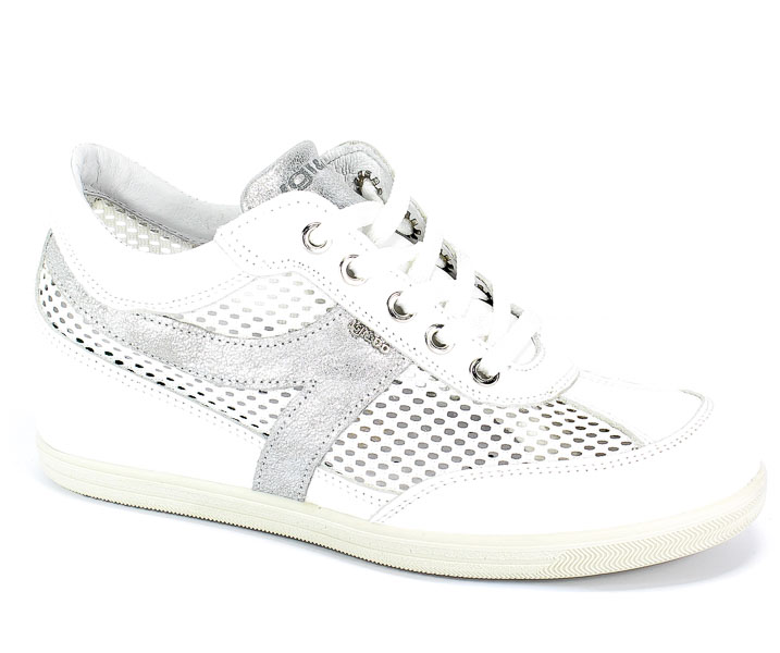 Półbuty Letnie Igi&Co 3164900 Nappa/Rete/Bianco/Bi