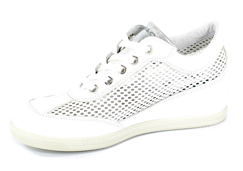 Półbuty Letnie Igi&Co 3164900 Nappa/Rete/Bianco/Bi