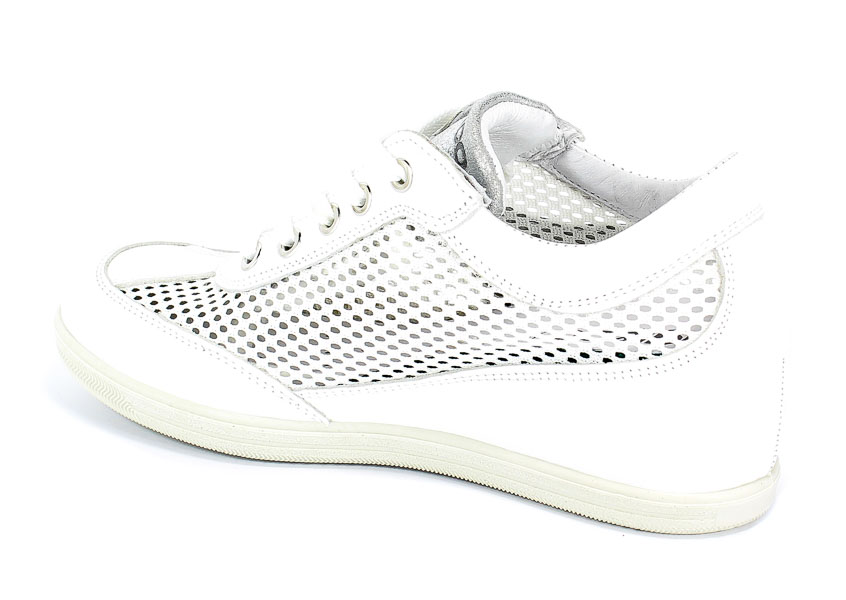 Półbuty Letnie Igi&Co 3164900 Nappa/Rete/Bianco/Bi