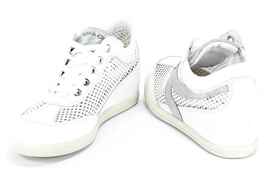 Półbuty Letnie Igi&Co 3164900 Nappa/Rete/Bianco/Bi