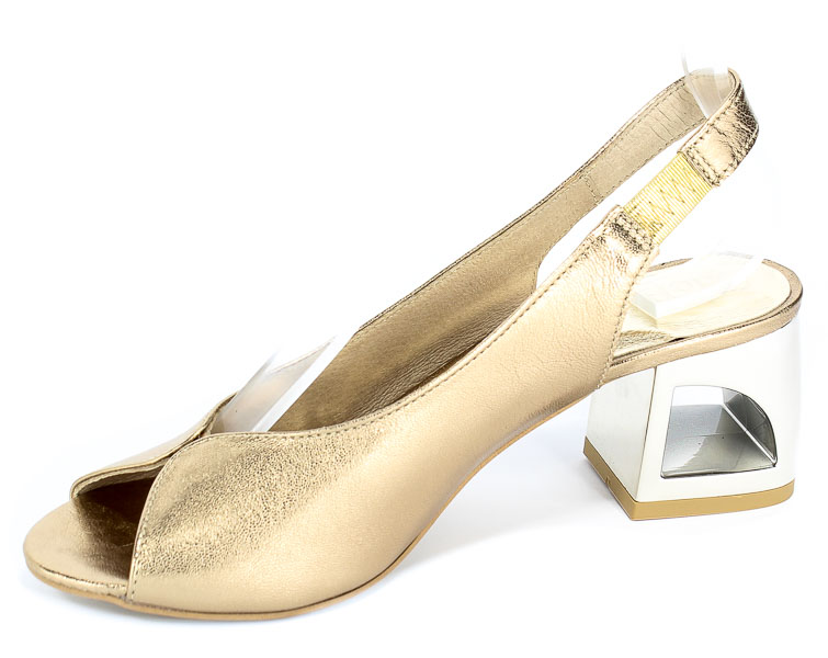 Sandały CheBello 2291-102-000-PSK-S22 Złoty