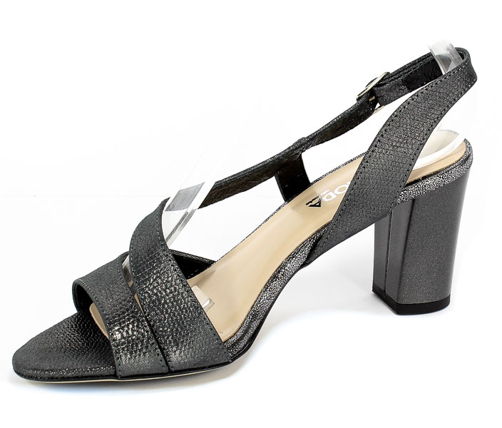 Sandały Lucca 3086 Szaro Srebrny