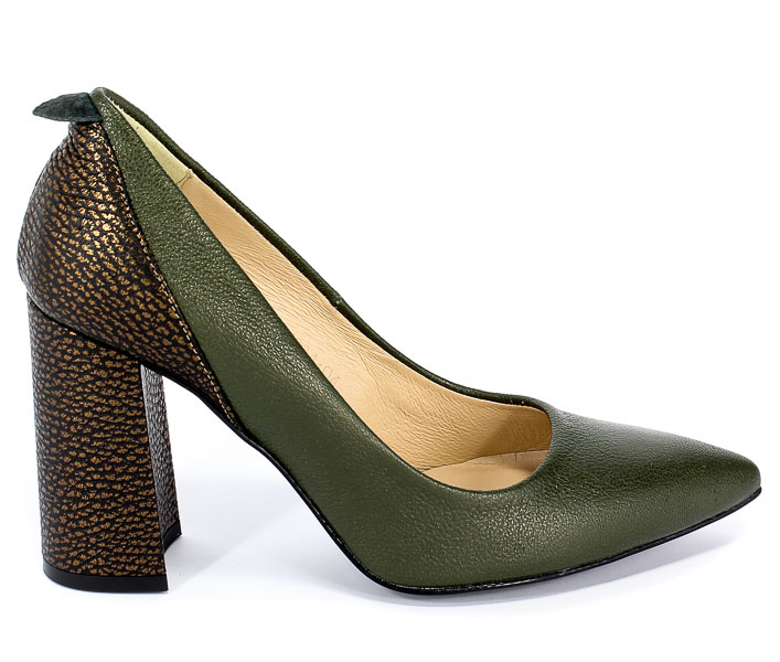 Czółenka Uncome 27014 Khaki/Colt