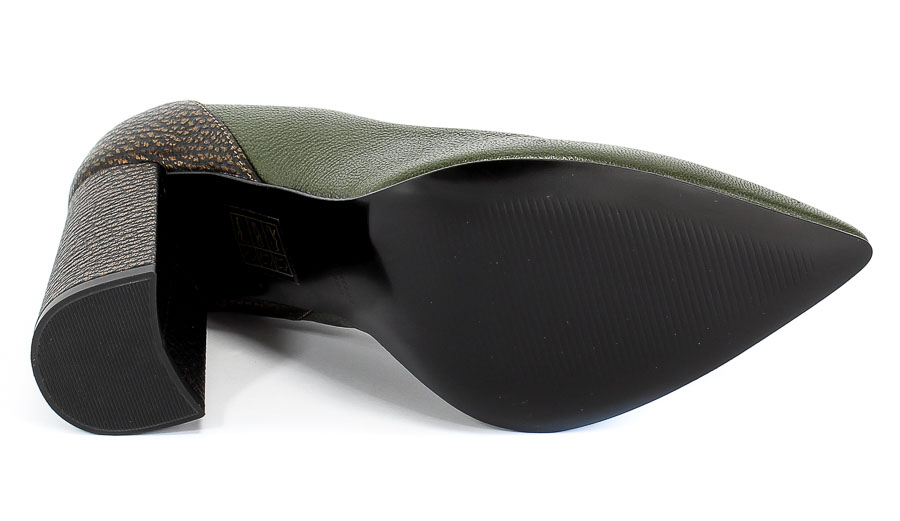 Czółenka Uncome 27014 Khaki/Colt