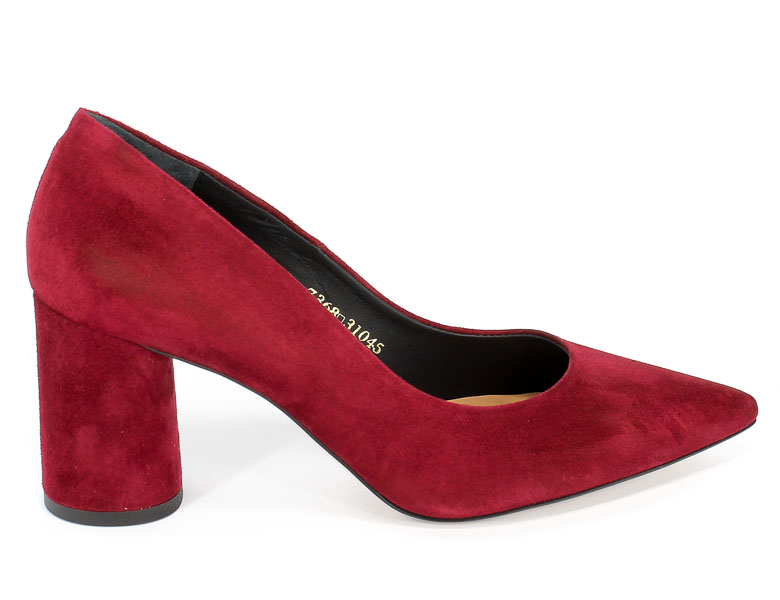 Czółenka Visconi 7368259/986 Bordo Wel