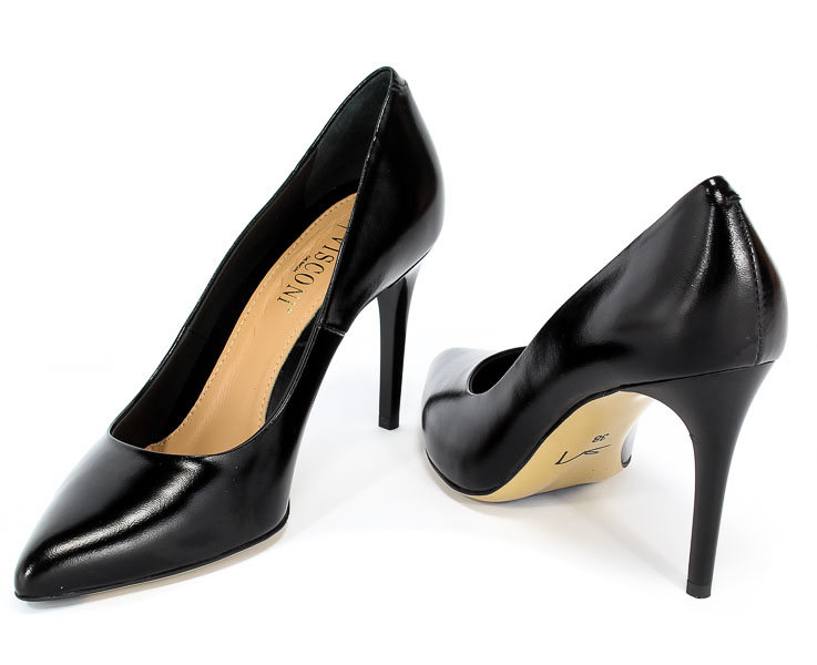 Czółenka Visconi 7260391/916 Tosca Nero