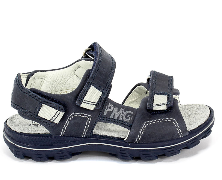 Sandały Primigi 3396111 Nabuk Storm/Blu Chia r.25-30