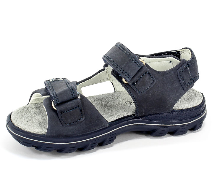 Sandały Primigi 3396111 Nabuk Storm/Blu Chia r.25-30