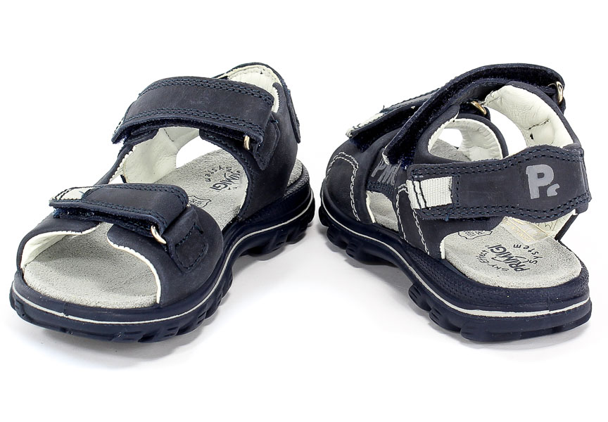 Sandały Primigi 3396111 Nabuk Storm/Blu Chia r.25-30