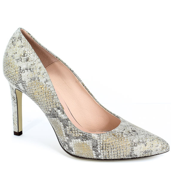 Czółenka Bravo Moda 1373 Boa Grey