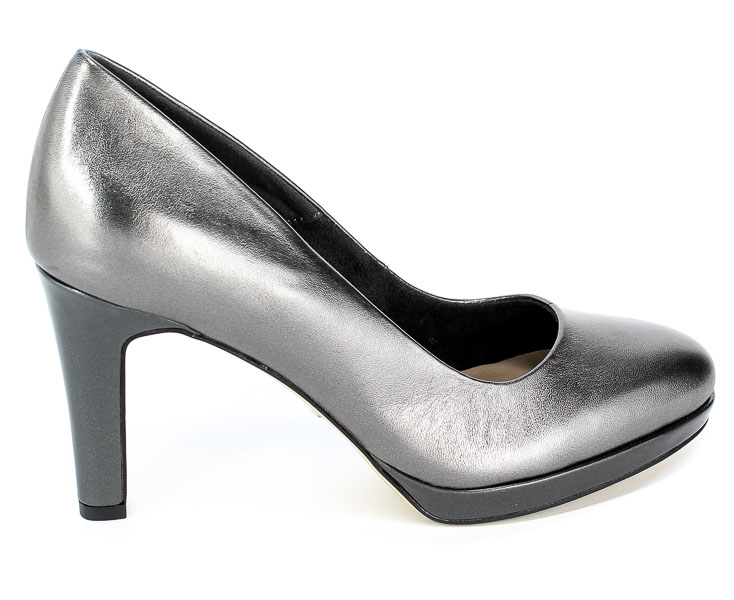 Czółenka Tamaris 1-22424-23 958 Dark Platinum