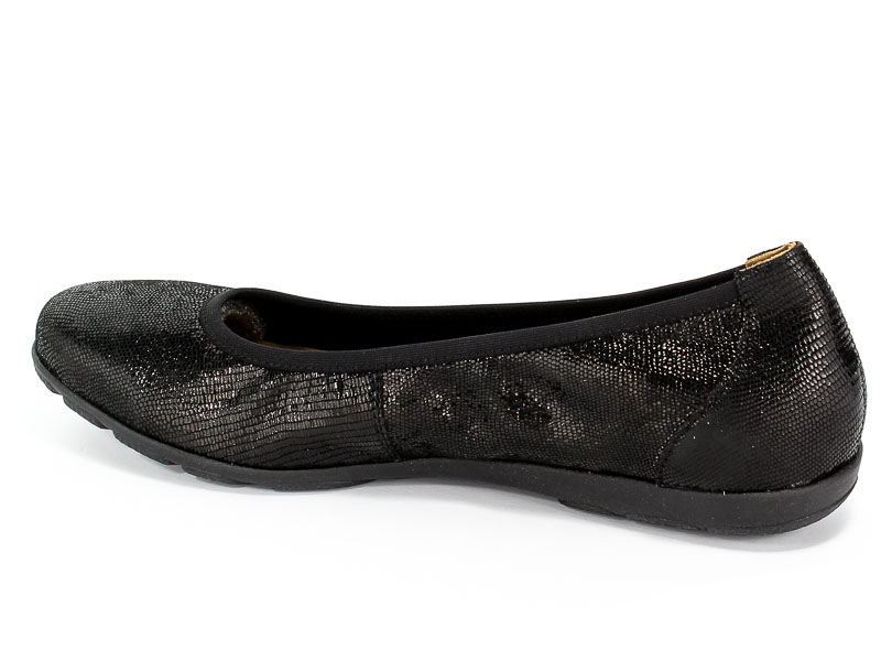 Baleriny Caprice 9-22150-23 010 Black Reptile