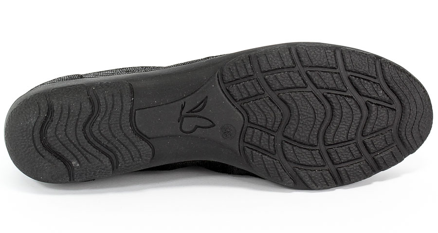 Baleriny Caprice 9-22150-23 010 Black Reptile