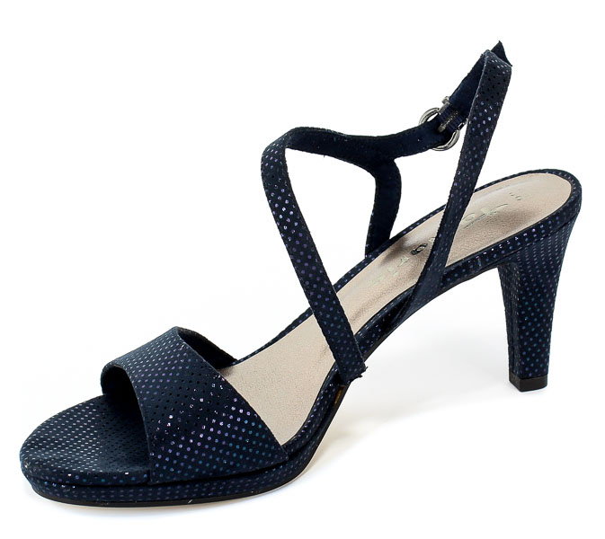 Sandały Tamaris 1-28318-22 888 Navy Dots Granat
