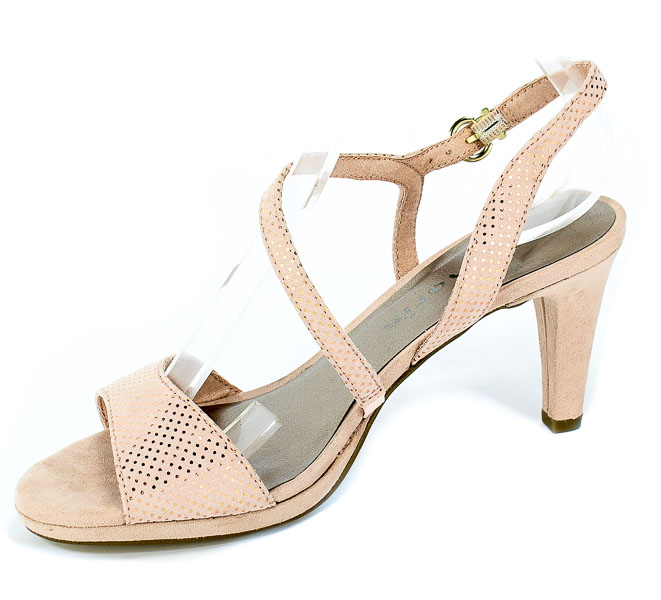 Sandały Tamaris 1-28318-22 967 Rose Dots Róż