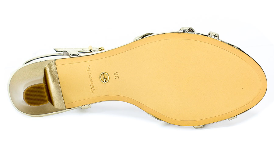 Sandały Tamaris 1-28329-22 940 Gold Złoty