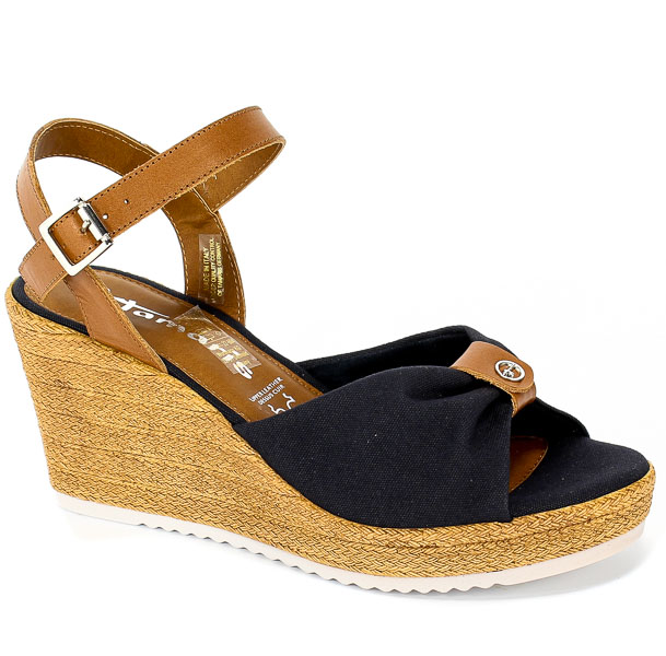Sandały Tamaris 1-28341-22 804 Navy/Cognac Granatowy