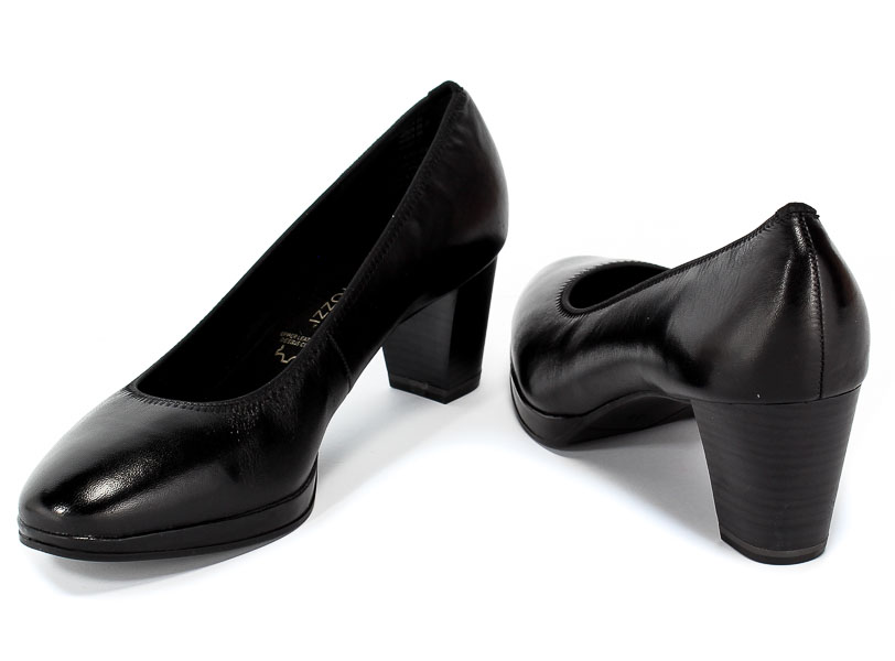 Czółenka Marco Tozzi 2-22400-23 002 Black Antic Czarny