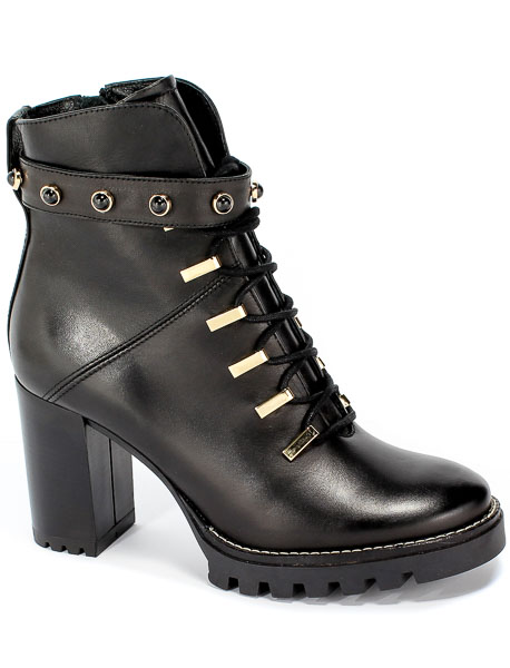 Botki Carinii B4493-E50-000-PSK-D13 Czarny