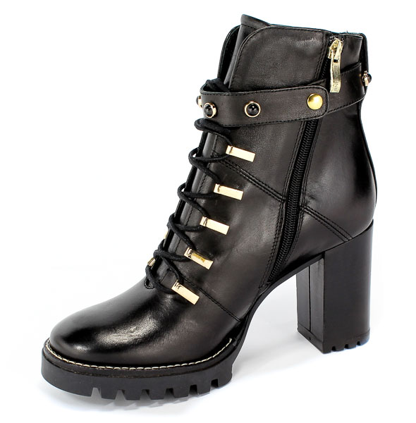 Botki Carinii B4493-E50-000-PSK-D13 Czarny