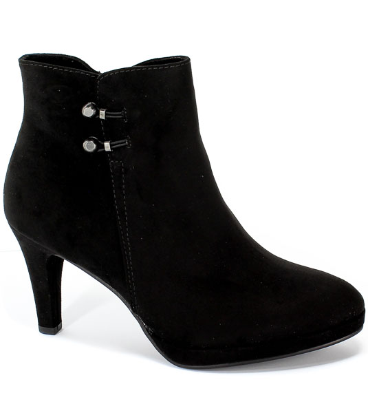 Botki Marco Tozzi 2-25342-23 001 Black Czarny