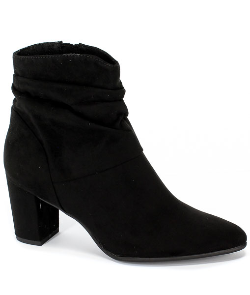 Botki Marco Tozzi 2-25307-33 001 Black Czarny